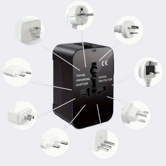 GO GLOBAL ADAPTER - Altijd stroom, waar je ook bent