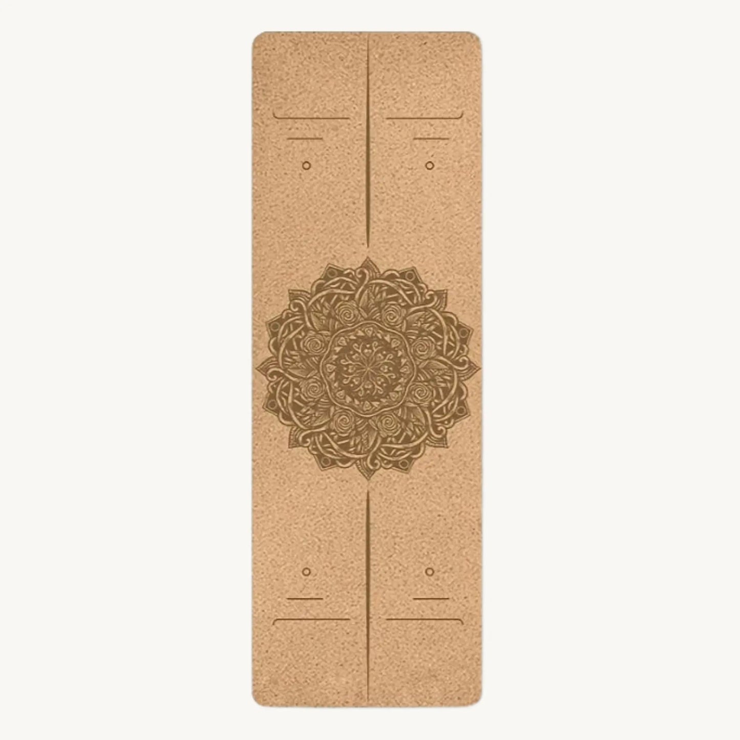 VIASANA - Kork Yogamatte - Nie wieder auf der Yogamatte ausrutschen