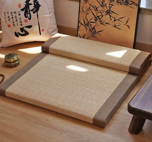 ZEN GROUND TATAMI – jouw basis voor rust, rituelen en eenvoud