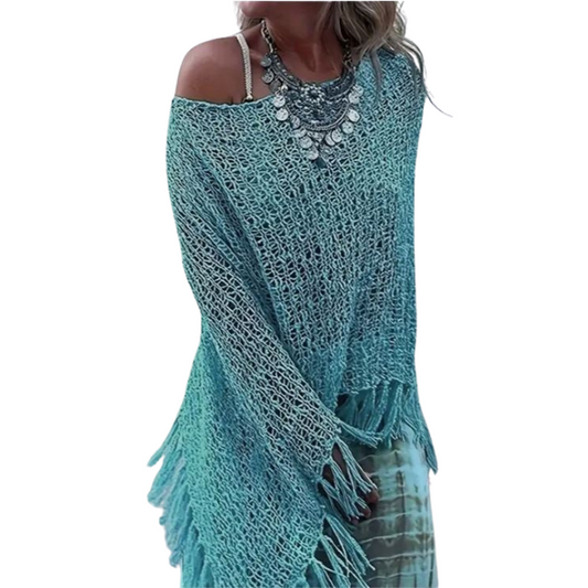 BRISA DEL ALMA  – Poncho als luchtige omhelzing