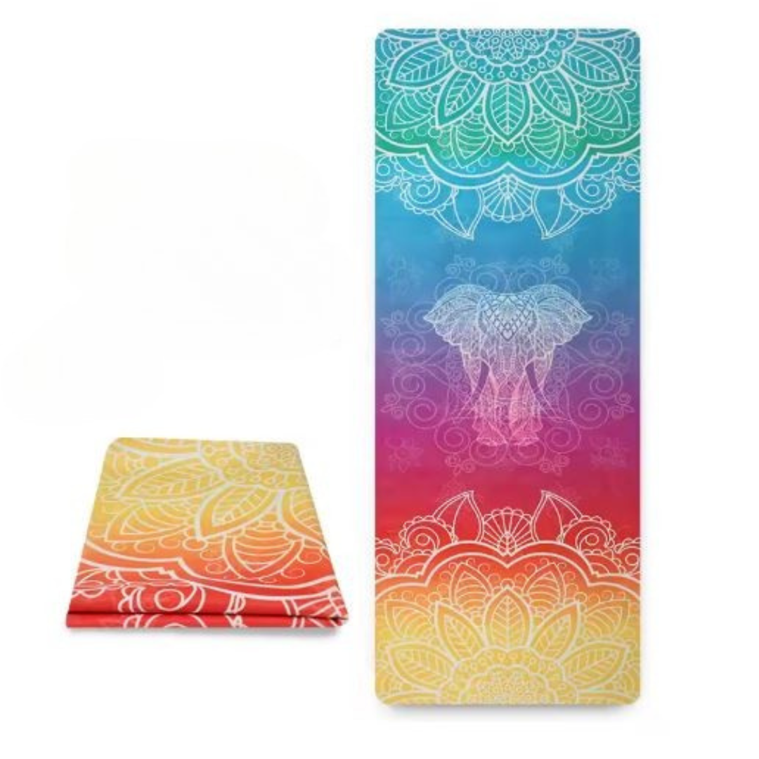FLOW ON THE GO Yogamatje - Altijd en overal je yoga flow – zonder gedoe! NicheBay