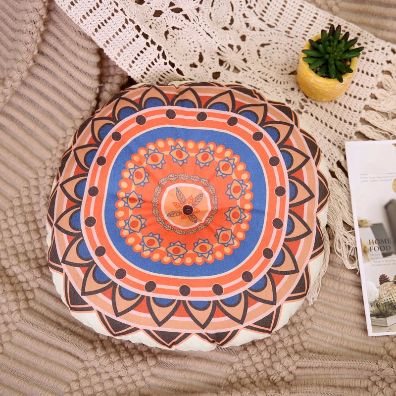 MYSTIC LOTUS Meditatiekussen rond - Jouw heilige plek voor diepe ontspanning NicheBay