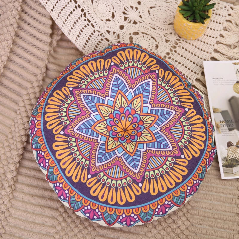 MYSTIC LOTUS Meditatiekussen rond - Jouw heilige plek voor diepe ontspanning NicheBay