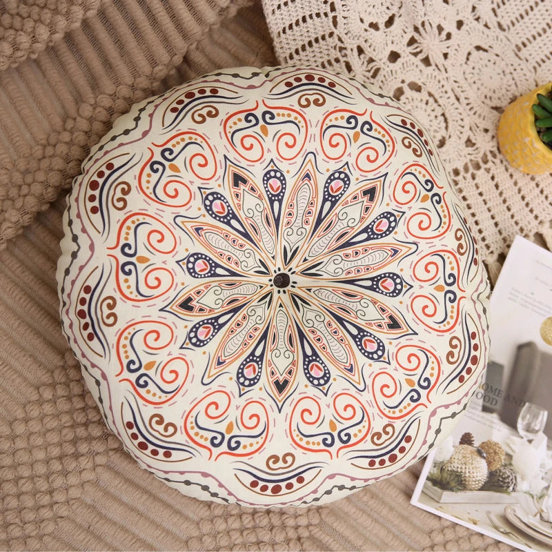 MYSTIC LOTUS Meditatiekussen rond - Jouw heilige plek voor diepe ontspanning NicheBay