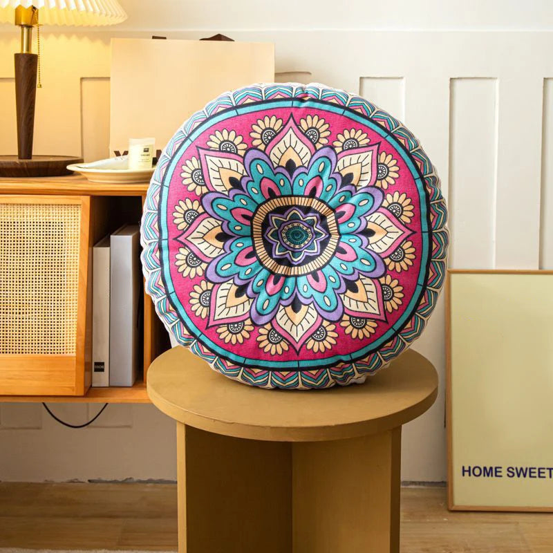 MYSTIC LOTUS Meditatiekussen rond - Jouw heilige plek voor diepe ontspanning NicheBay