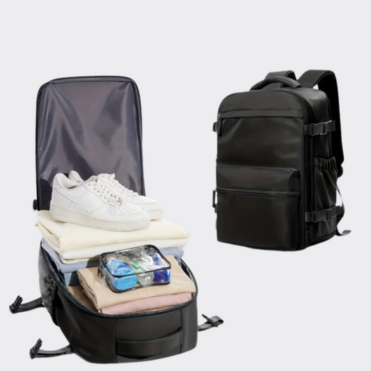 COMPACT TRAVEL Vacuüm Reisrugtas - De perfecte rugtas als handbagage in vliegtuig NicheBay