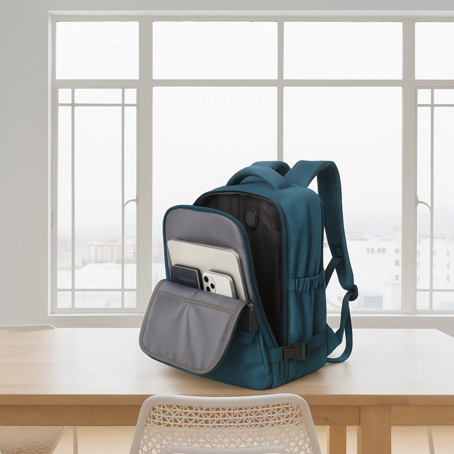LIVVO – Vakuum-Reiserucksack – Leicht leben, clever reisen