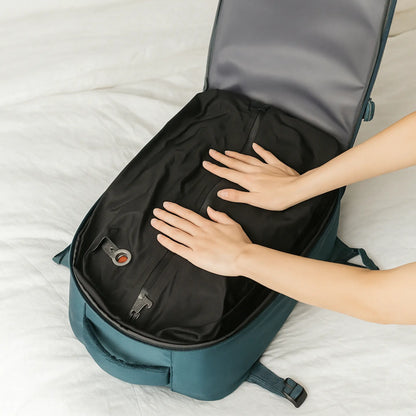 LIVVO – Vakuum-Reiserucksack – Leicht leben, clever reisen