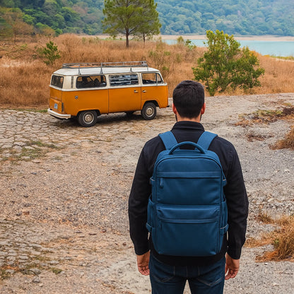 LIVVO – Vakuum-Reiserucksack – Leicht leben, clever reisen