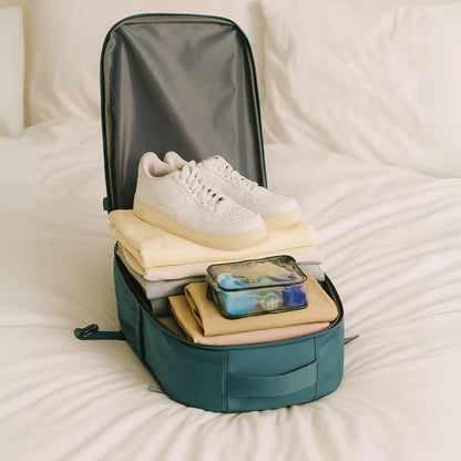 LIVVO – Vakuum-Reiserucksack – Leicht leben, clever reisen