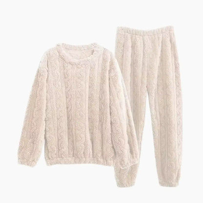 SÆNORA Fleece Pyjama - Ultrazacht Tweedelig Set voor Maximaal Comfort - YOOOVA